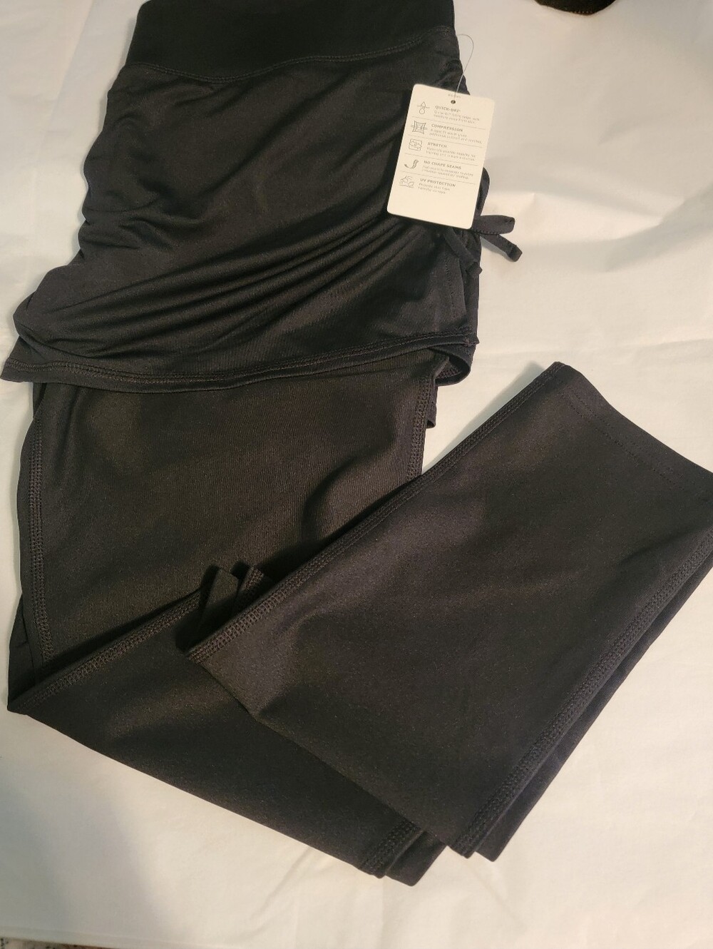 Women’s Black Yoga Pants & Skirted Leggings